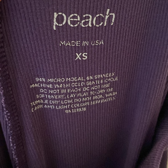 Purple Pajamas Loungewear Set Super Soft Pockets Size XS - Picture 5 of 10